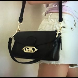 NWT Coach Jade Black Crossbody and wallet.
